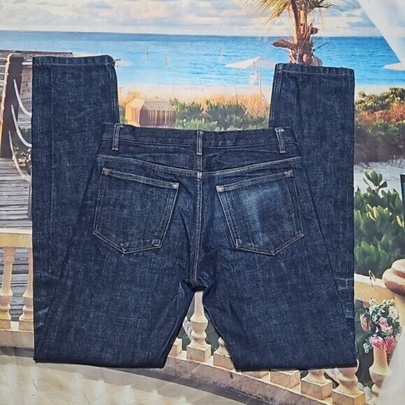 A.P.C. Blue Denim 4 Button Slim Jeans Size 27 - Picture 7 of 7